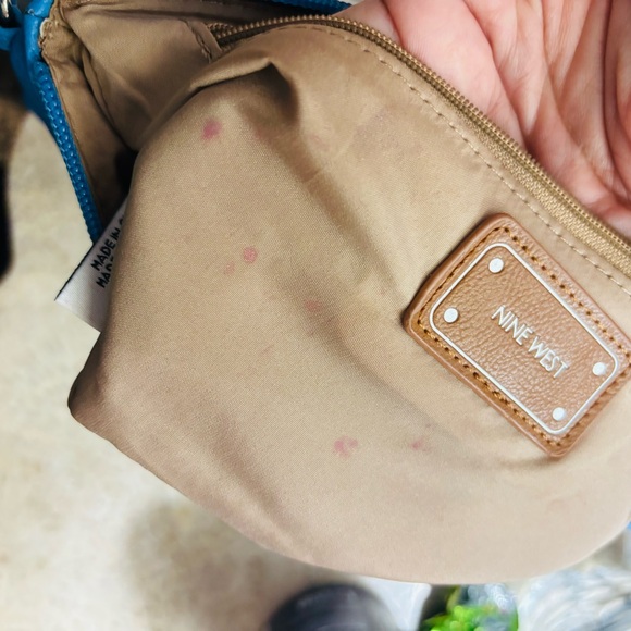 Nine West Vibrant Blue Wristlet - Picture 9 of 9